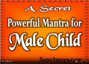 MALE CHILD MANTRA