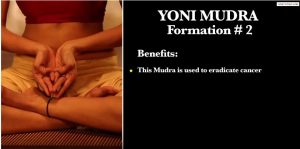 YONI MUDRA FORMATION 2